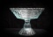 Antique blue glass bowl