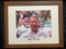 Barry Switzer autographed & framed photo