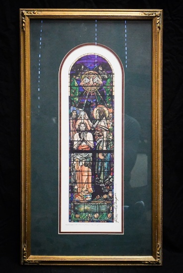 Picture of Stained Glass - autographed by Russell Cooper
