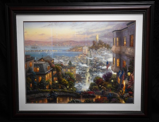 Thomas Kincade lithograph Holland Amsterdan