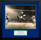 Pele autographed & framed photo