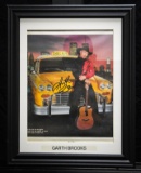 Garth Brooks autographed & framed photo
