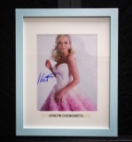 Kristin Chenoweth autographed & framed photo