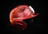 OU Softball Helmet autographed by Patty Gasso - worn by the Sooners