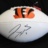 Cincinnati Football autographed by Joe Burrow