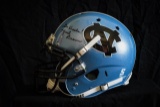 North Carolina Helmet autographed by Coach Mack Brown