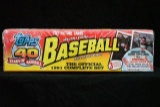 Baseball Card Collection: 1991 Topps Complete Set unopened