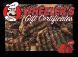 Wheeler's Meat Market $125 gift card