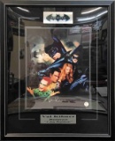 Val Kilmer Batman autographed & framed photo collage