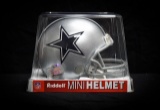 Dallas Cowboys mini-helmet, no autograph