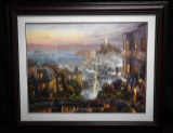 Thomas Kincade lithograph Holland Amsterdan