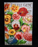 GEM flower seed packet canvas