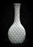 Decorative light blue vase