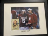 Lincoln Riley autographed & framed photo