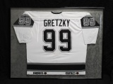 Wayne Gretzky autographed & framed jersey