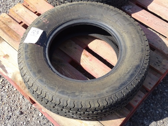 2-TIRES; TURNPIKE ST205/75R14 & RADIAL S/T ST205/75R14