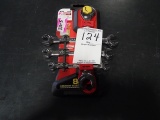 NEW CRAFTSMAN 4 PC OPEN END RATCHEING WRENCH SET