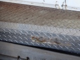 DIAMOND PLATE OVER THE BED PICK UP TOOLBOX