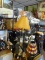 HORN LAMP, HORN TABLE & SOUTHWEST LAMP (X3)