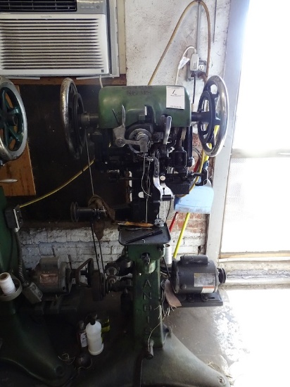 LANDIS 12 SHOE BOOT STITCHER REPAIR MACHINE
