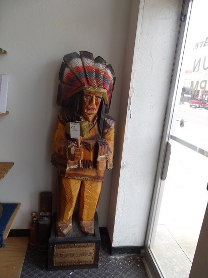 WOODEN INDIAN