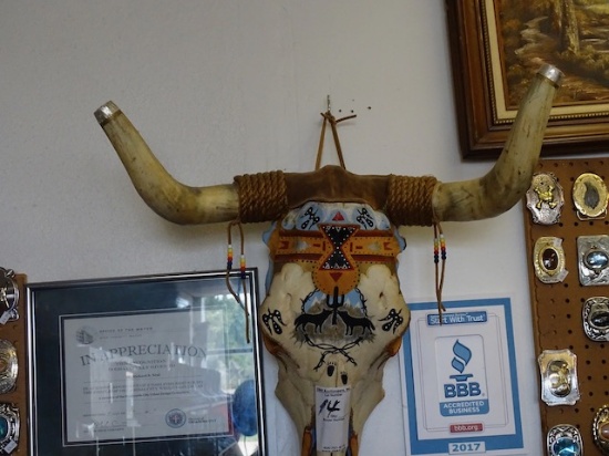 PAINTED SCULL