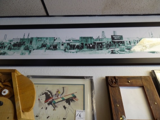 ALL FRAMED ART IN WEST ROOM