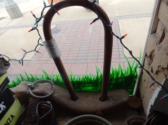 WAGON WHEELS AND YOKE