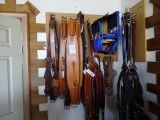 HORSE TACK IN CORNER OF CENTER ROOM