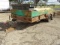 16' UTILITY TRAILER W/RAMPS TANDOM AXLE, BUMPER PULL & TOOL BOX