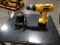 DEWALT 12V ADJUSTABLE CLUTCH VSR DIRLL W/2-BATTERIES & 1-CHARGER