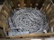PALLET FULL OF STEEL CABLE & BRACKETS