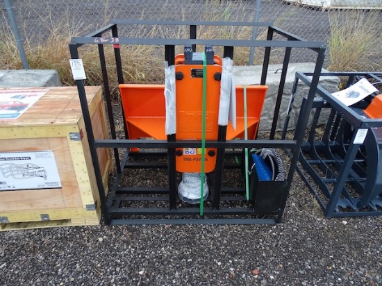 NEW TMG SKID STEER HYDRAULIC POST DRIVER MODEL:TMG-PD7005