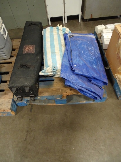 E-Z UP INSTANT SHELTER, SHADE TENT & TARP