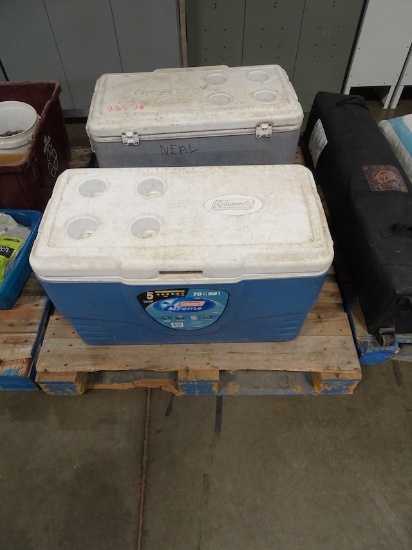 COLEMAN COOLERS (X2)