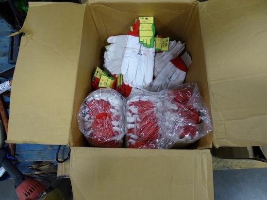 BOX FULL OF QUALITY WORK GLOVES