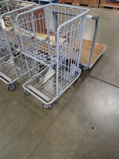3-SIDED PUSH CART