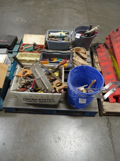 BUCKETS & TUBS OF TOOLING & TIMING GUN