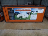 NEW TMG 30'X50' STRAIGHT WALL STORAGE SHELTER W/13' DRIVE THROUGH DOOR AT TWO ENDS MODEL:TMG-573050