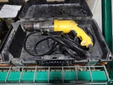 DEWALT ELECTRIC HAMMER DRILL W/CASE