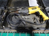 DEWALT ELECTRIC HAMMER DRILL W/CASE