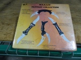 NEW MAXAM FANASY COLLECTION KNIVES W/CASE