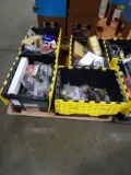 MISC. AUTOMOTIVE PARTS IN COMMANDER XL TUBS (X4)