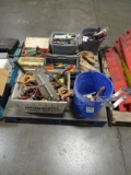 BUCKETS & TUBS OF TOOLING & TIMING GUN