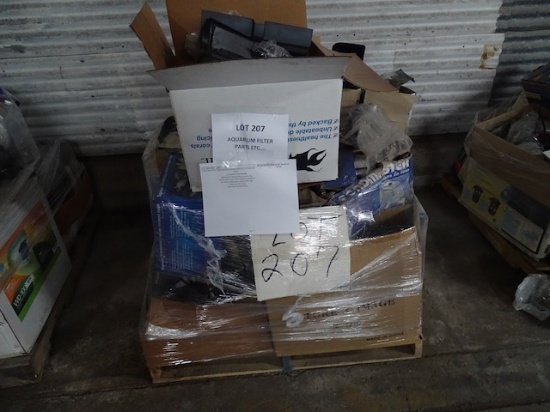 (1) MISC AQUARIUM PARTS DEFECTIVE FILTERS ETC;