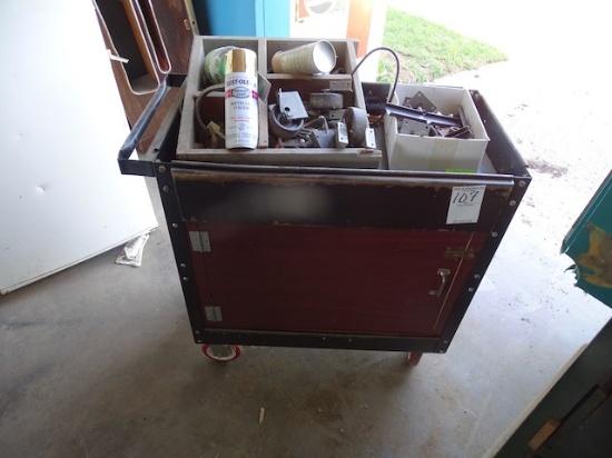 FOUR WHEEL TOOL CART