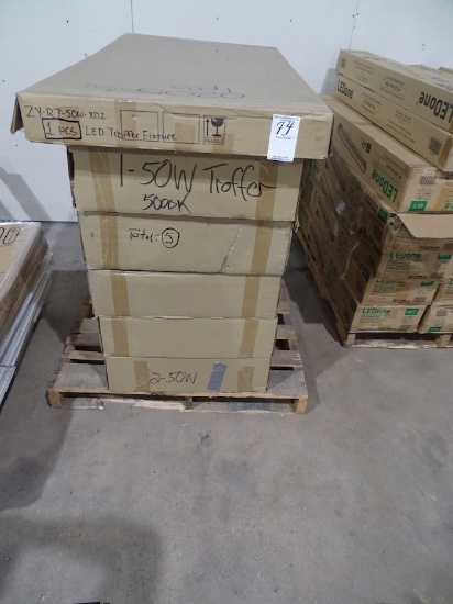 (5) 2X4 TROFFER FIXTURES,