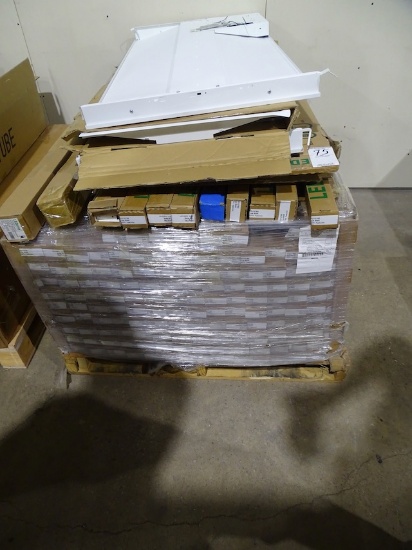 PALLET OF 1X4 RECESSED MOUNT KITS,