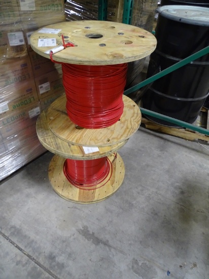 (2) PARTIAL ROLLS OF COPPER WIRE