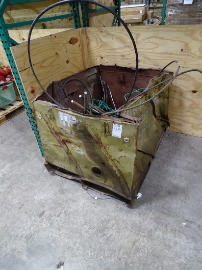 SCRAP BIN & CONTENTS